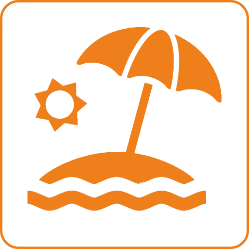 Пляж в 4 минутах ходьбы